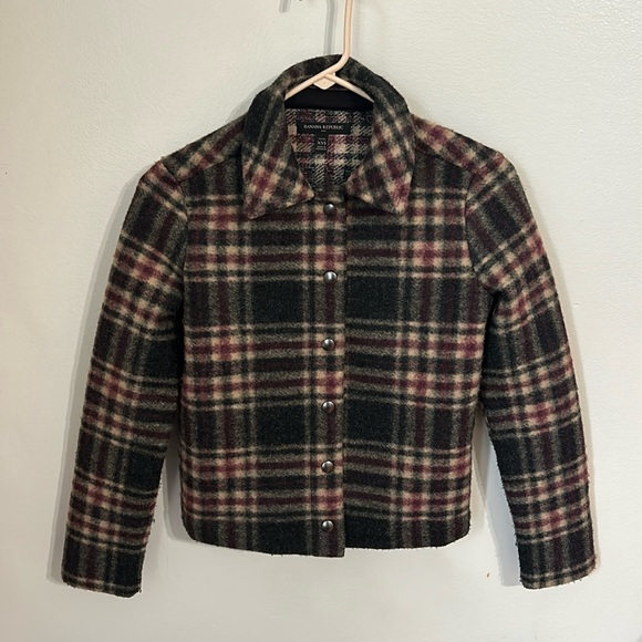 Banana Republic Jackets & Blazers - Banana Republic Plaid Jacket